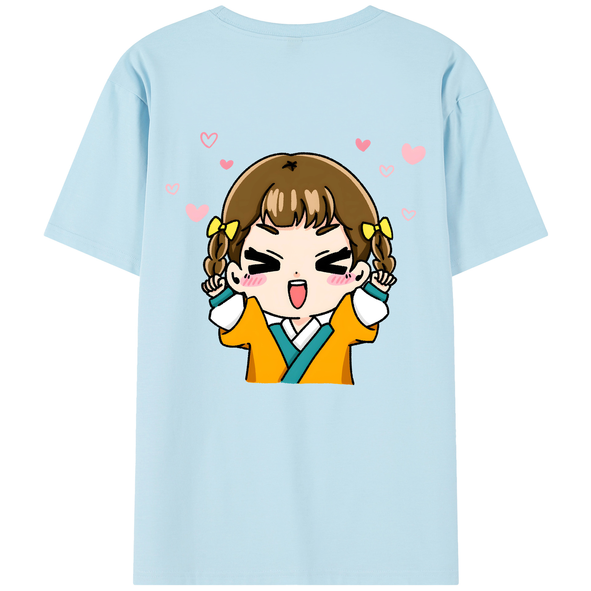 （画像用） 薬屋のひとりごと The Apothecary Diaries 綿100％半袖Tシャツ（背面プリント）